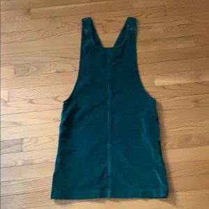 Corduroy overall dress